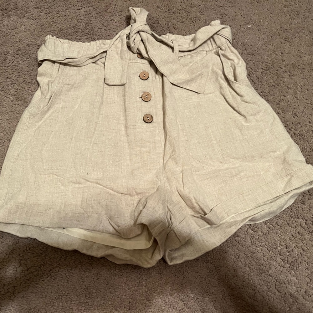 Tan shorts